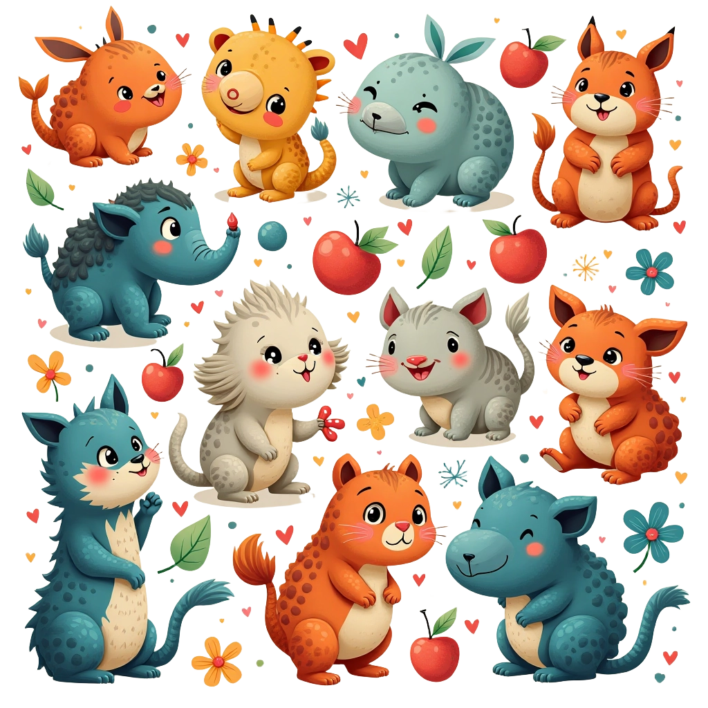 Cute Animal Friends